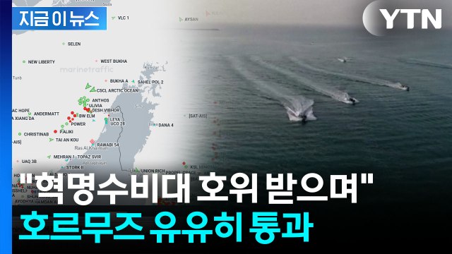 미국 '역린' 건드렸다...판 흔드는 거래로 호르무즈 통과시킨 이란 [지금이뉴스] / YTN