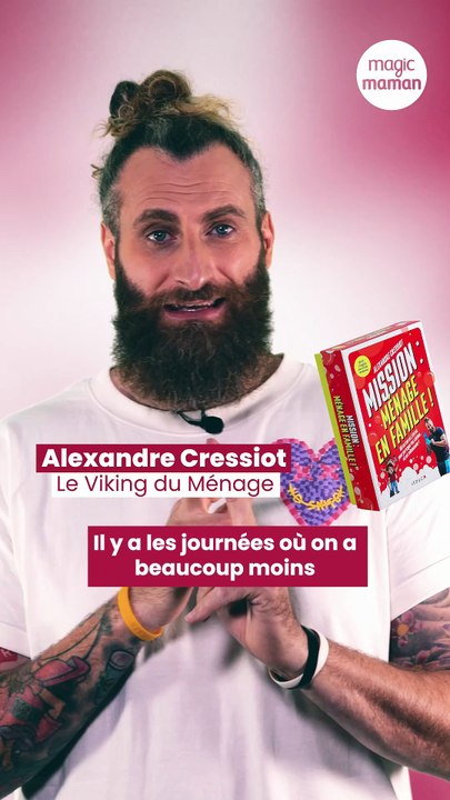 "J'ai lâché du lest" : les nouvelles habitudes du Viking du Ménage depuis qu'il est papa