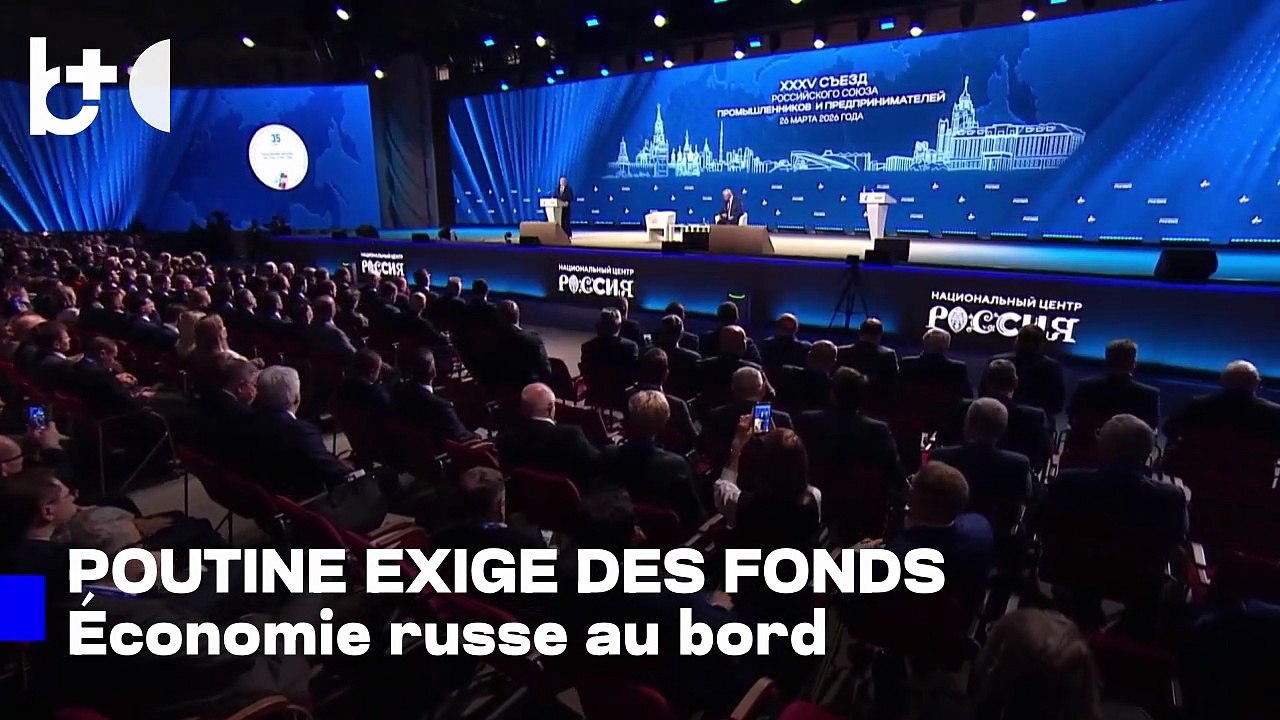 Poutine demande aux oligarques des fonds pour la guerre en Ukraine, pression sur l'économie russe