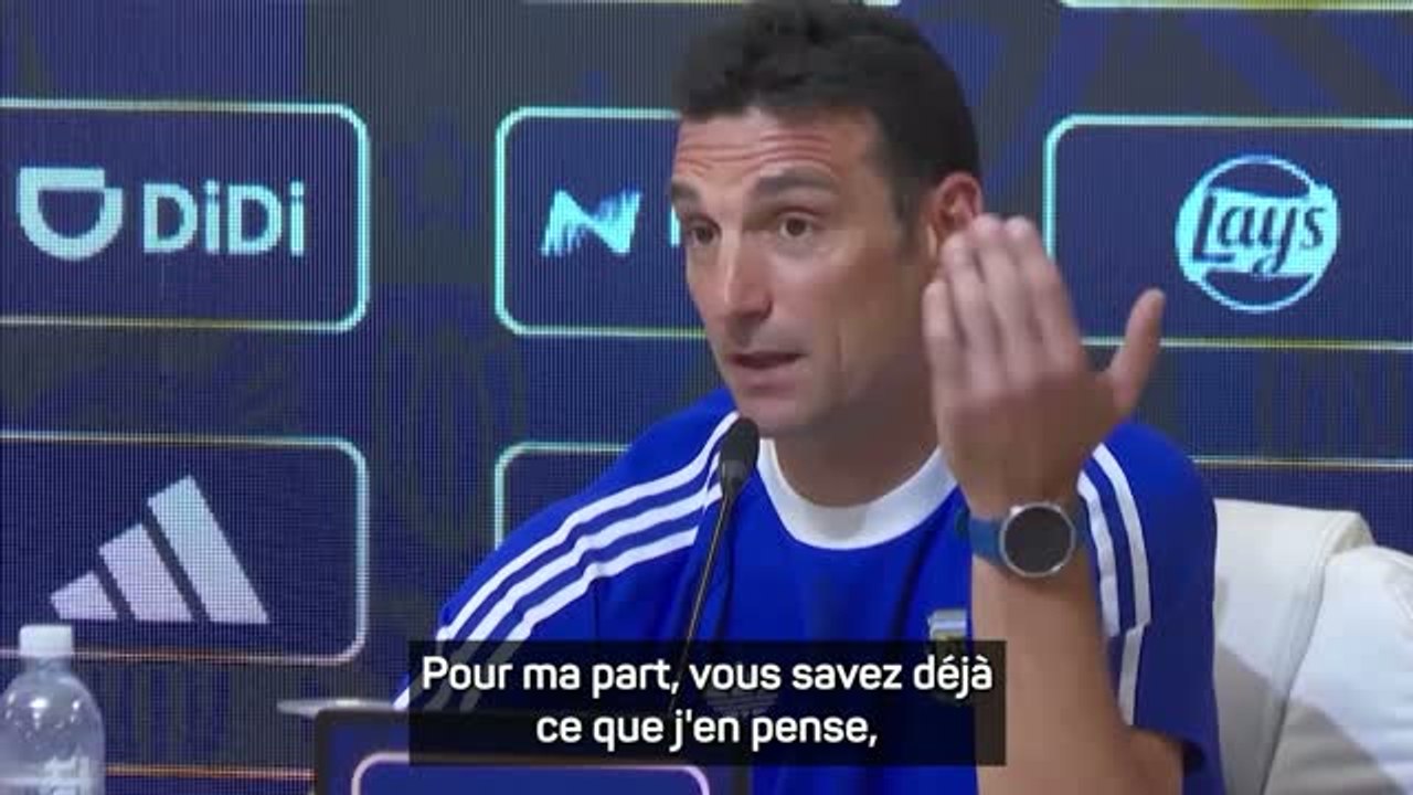 Argentine - Scaloni : "Je ferai tout mon possible pour que Messi soit à la Coupe du monde"