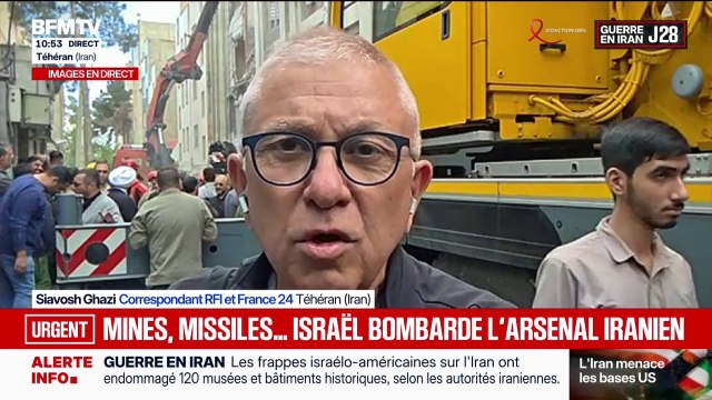 Guerre au Moyen-Orient: l'armée israélienne a mené ce matin des frappes d'ampleur sur des infrastructures à Téhéran