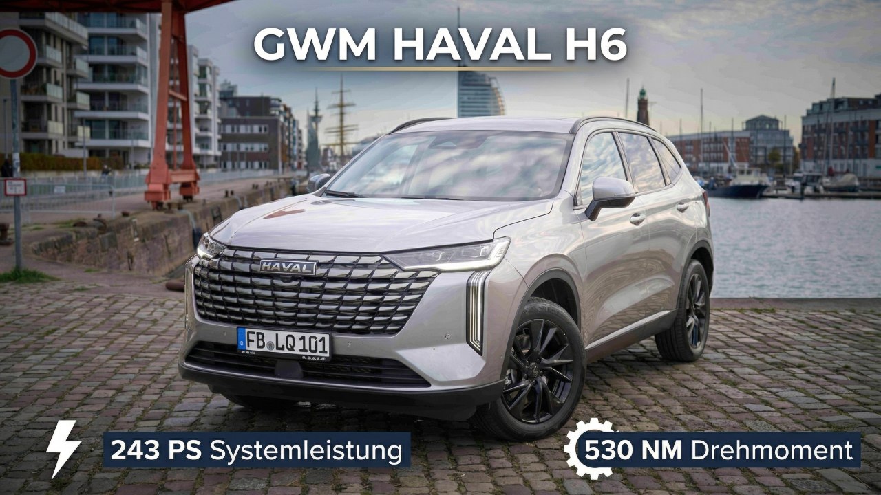 2026 GWM HAVAL H6 SUV: 243 PS Hybrid im Detail vorgestellt