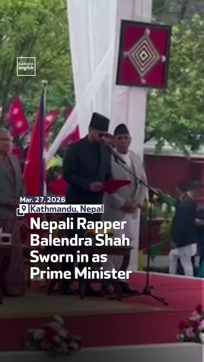 Nepali Rapper Balendra Shah Sworn in as Prime Minister
