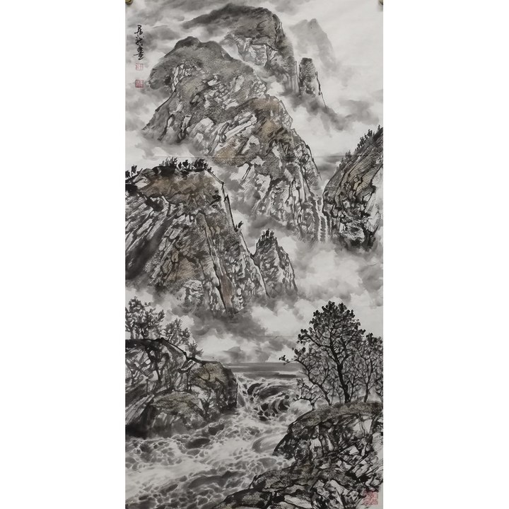 墨竹挺劲节