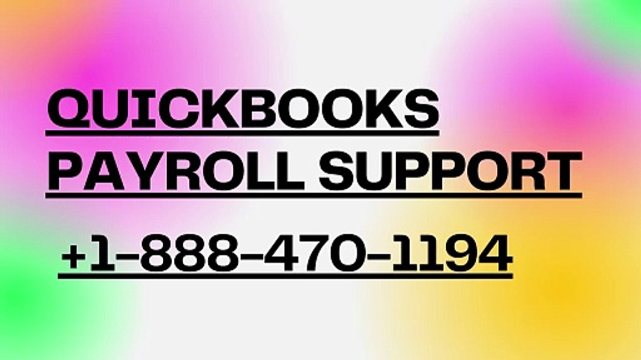 {List} QuickBooks™️Payroll Support®️ Contact Numbers in USA