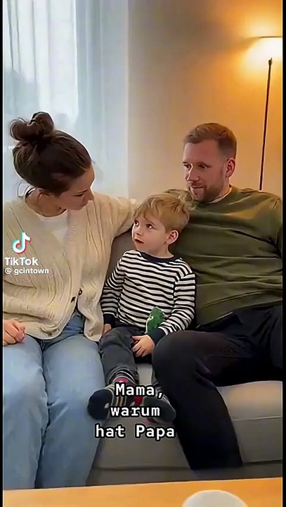 Warum hat Papa so ein großen Mund