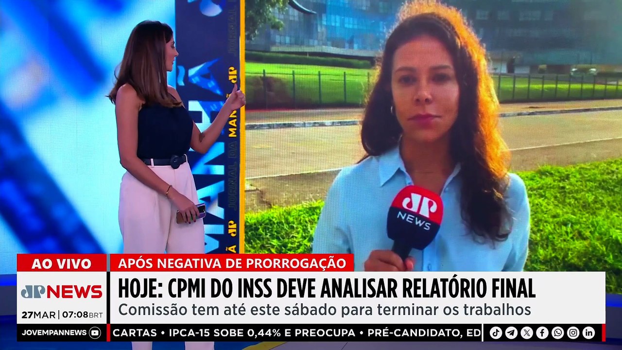 CPMI do INSS deve analisar relatório final nesta sexta (27)