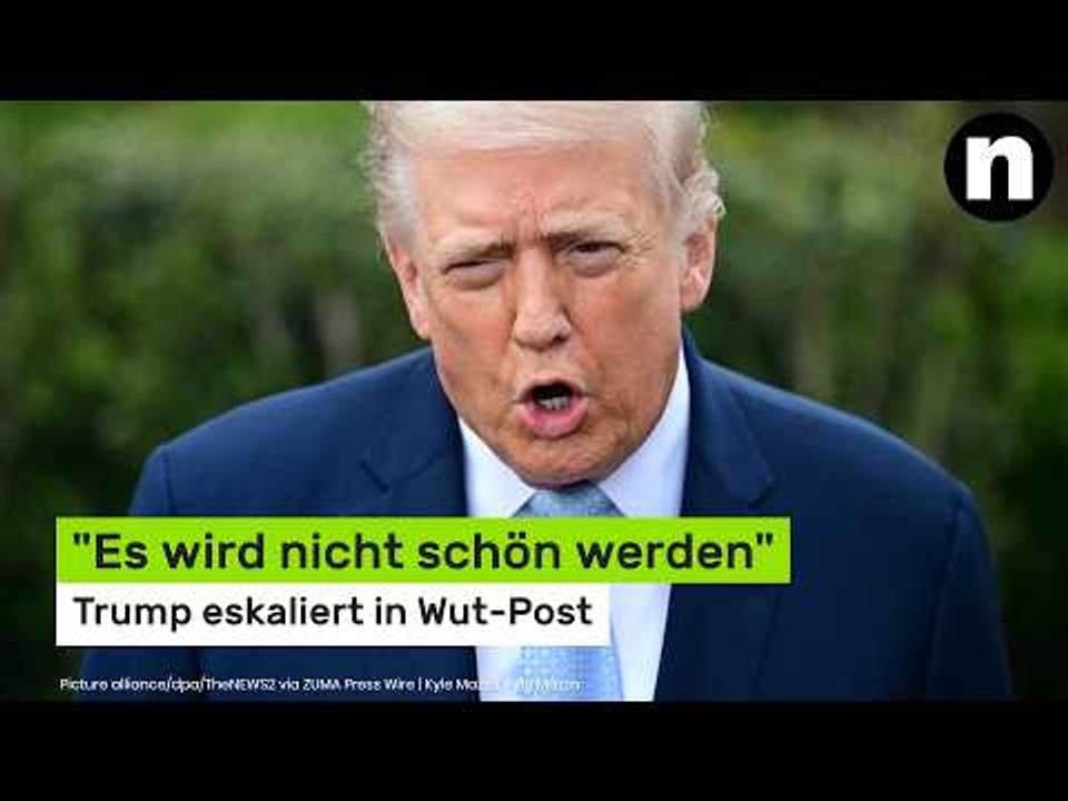 Donald Trump droht dem Iran: 'Es wird nicht schön werden'