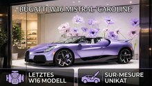 Bugatti W16 Mistral „Caroline“: Luxus, Power und Persönlichkeit