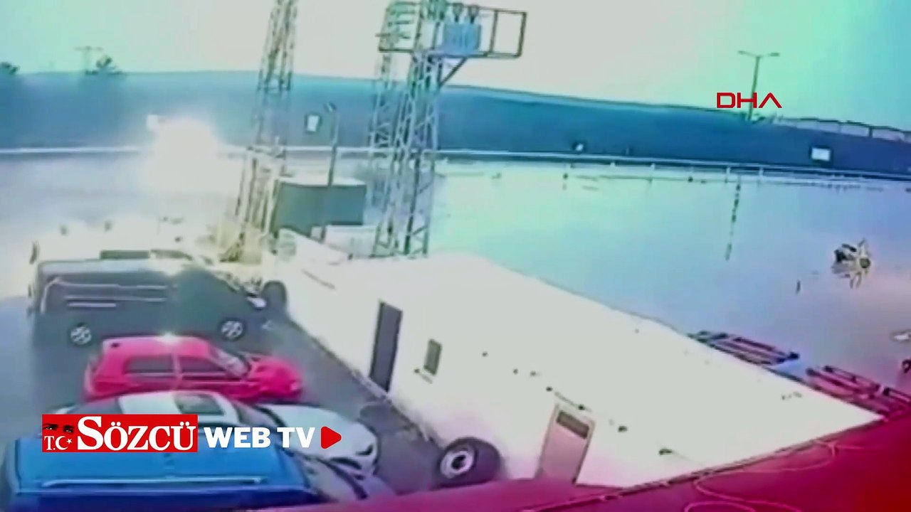 Otomobil, defalarca takla attı; 2 yaralı, kaza kamerada