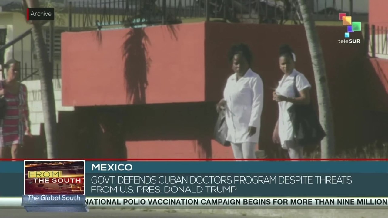 Mexico | Govt. defends Cuban doctors program despite threats from US pres. Donald Trump