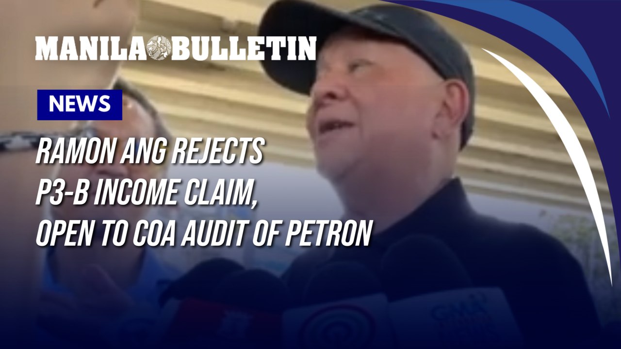 Ramon Ang rejects P3-B daily income claim, open to COA audit of Petron