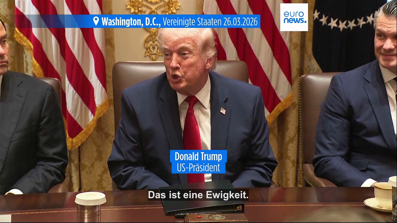 Straße von Hormus: Trump verlängert Ultimatum 'auf Anfrage aus Teheran'