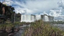 Cataratas do Iguaçu têm vazão 51,93% abaixo da média nesta sexta-feira (27)