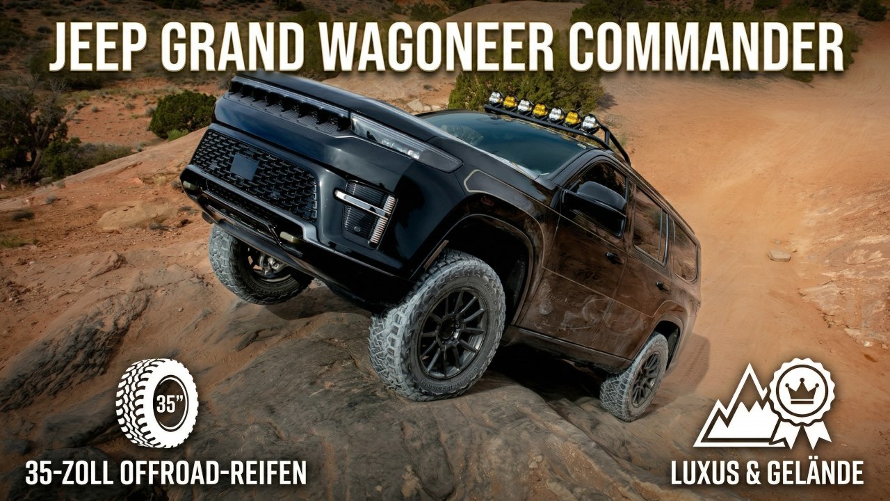 2026 Jeep Grand Wagoneer Commander Concept auf der Easter Safari