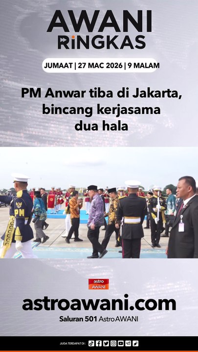 #AWANIRingkas 27 Mac 2026 | 9PM