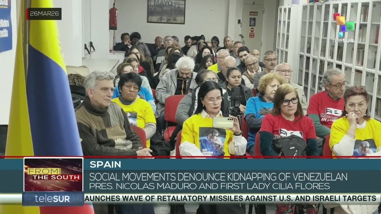 Spain | Social Movements denounce kidnapping of Venezuelan pres. Nicolas Maduro