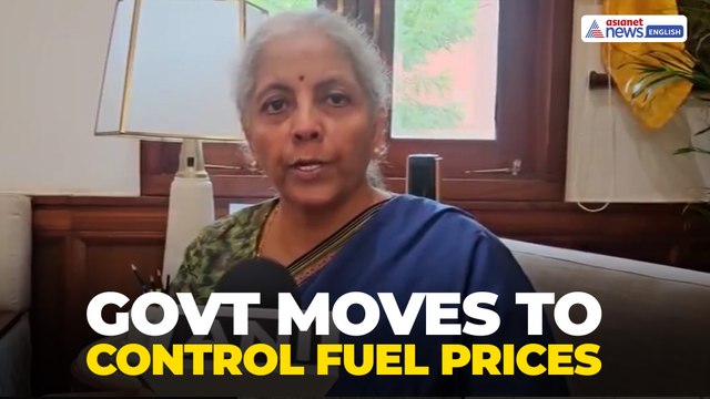 Excise Duty CUT on Fuel to Avoid Shortage, Says Nirmala Sitharaman
