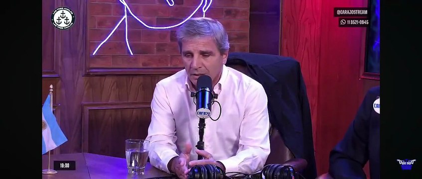 Luis Caputo: El dato de la suba del desempleo es correcto. Subió un punto