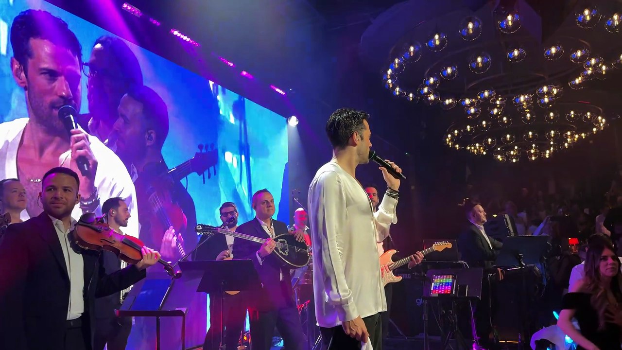 Κωνσταντίνος Αργυρός: Τζόκοβιτς και Καλάθης στη συναυλία του στο Βελιγράδι