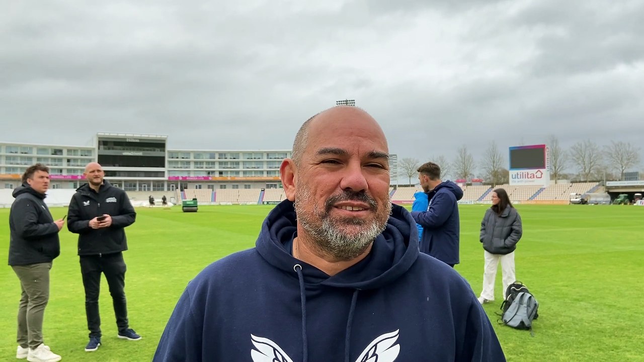 Hampshire County Cricket Club men's head coach Russell Domingo pre-2026 season