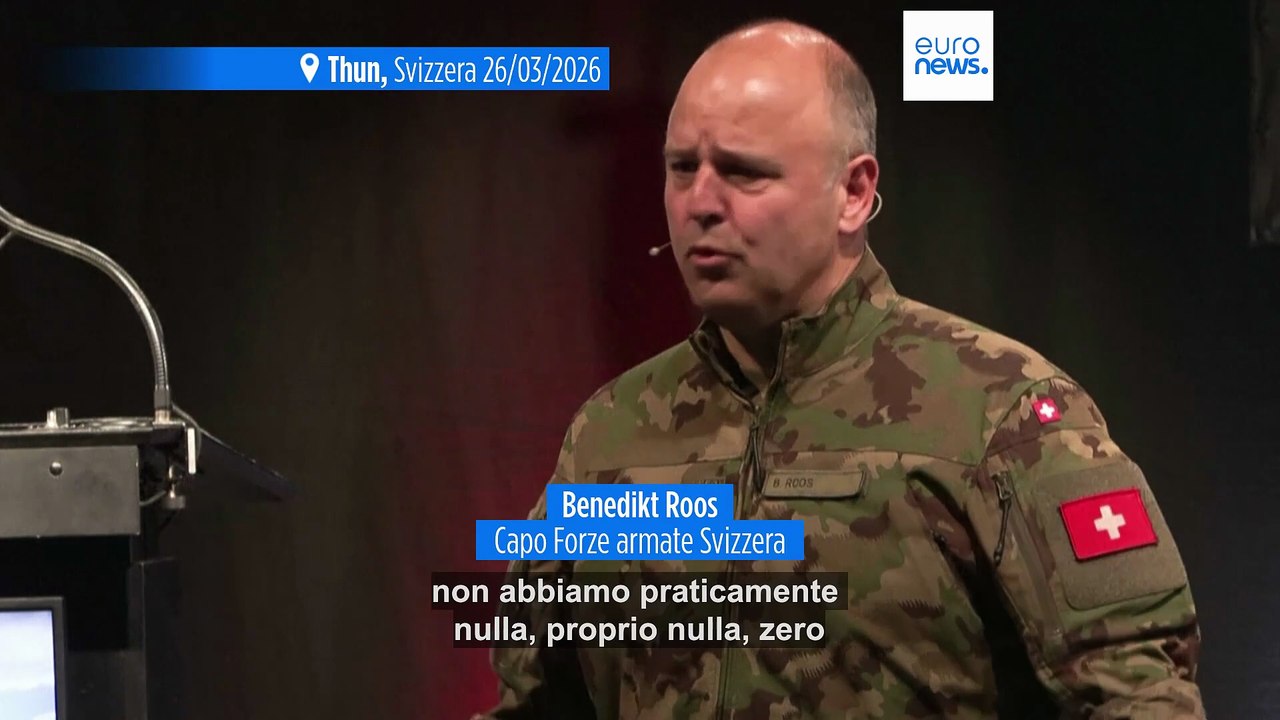Svizzera, il capo dell’esercito Roos: “Sui droni siamo impreparati, difese quasi inesistenti”