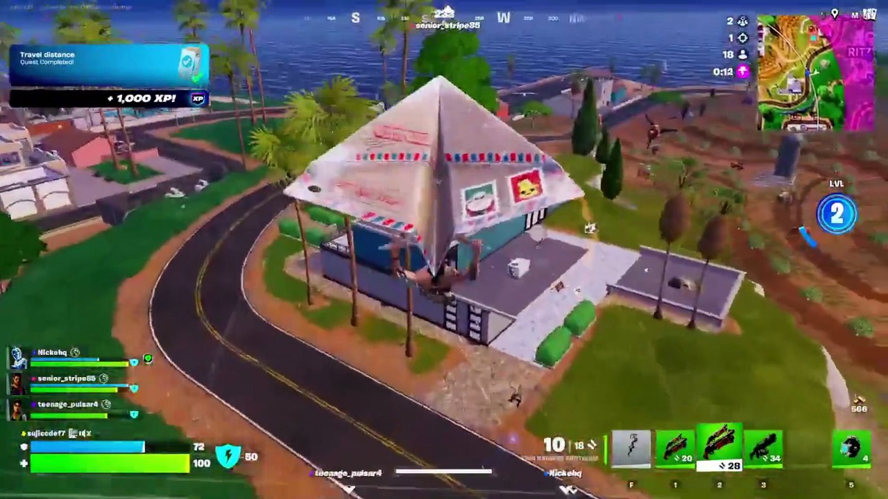 Fortnite Blitz Mode Zero Build Victory Royale | Full Gameplay No Commentary! #fortnitegameplay