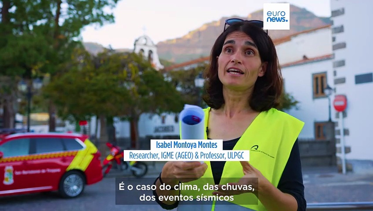 Na Gran Canária, as chuvas fortes são a causa principal dos desabamentos frequentes