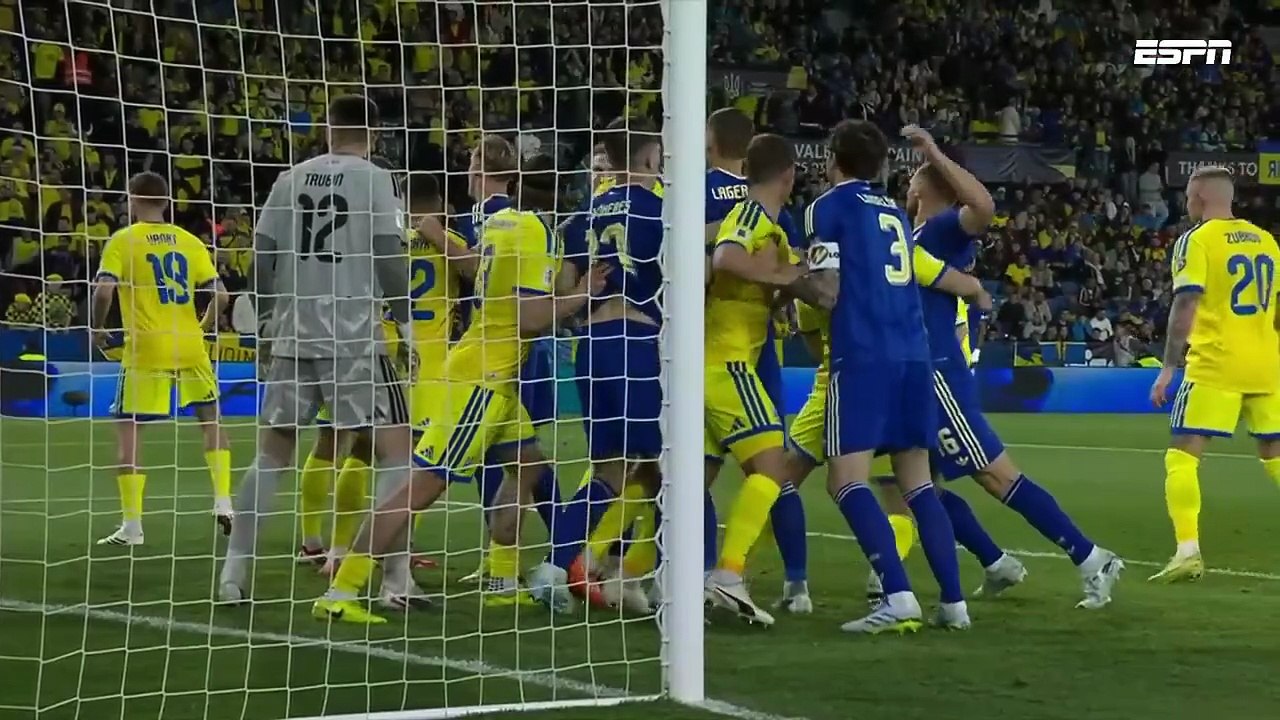 Ucrania 1-3 Suecia | Resumen