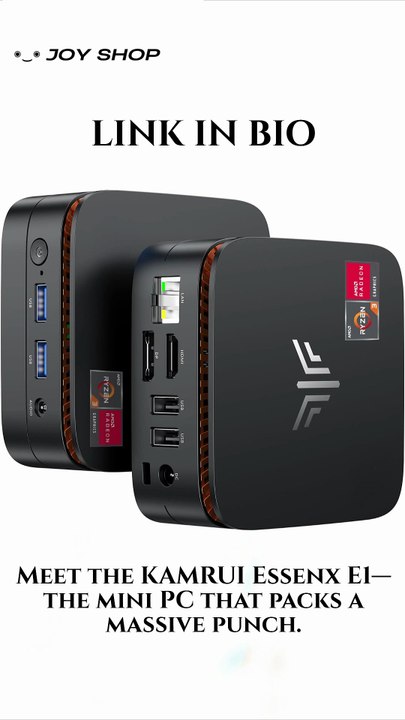 This Tiny PC is 30% FASTER?! 😱 KAMRUI Essenx E1 #Shorts #TechReview #MiniPC #KAMRUI #USA #Canada #uk