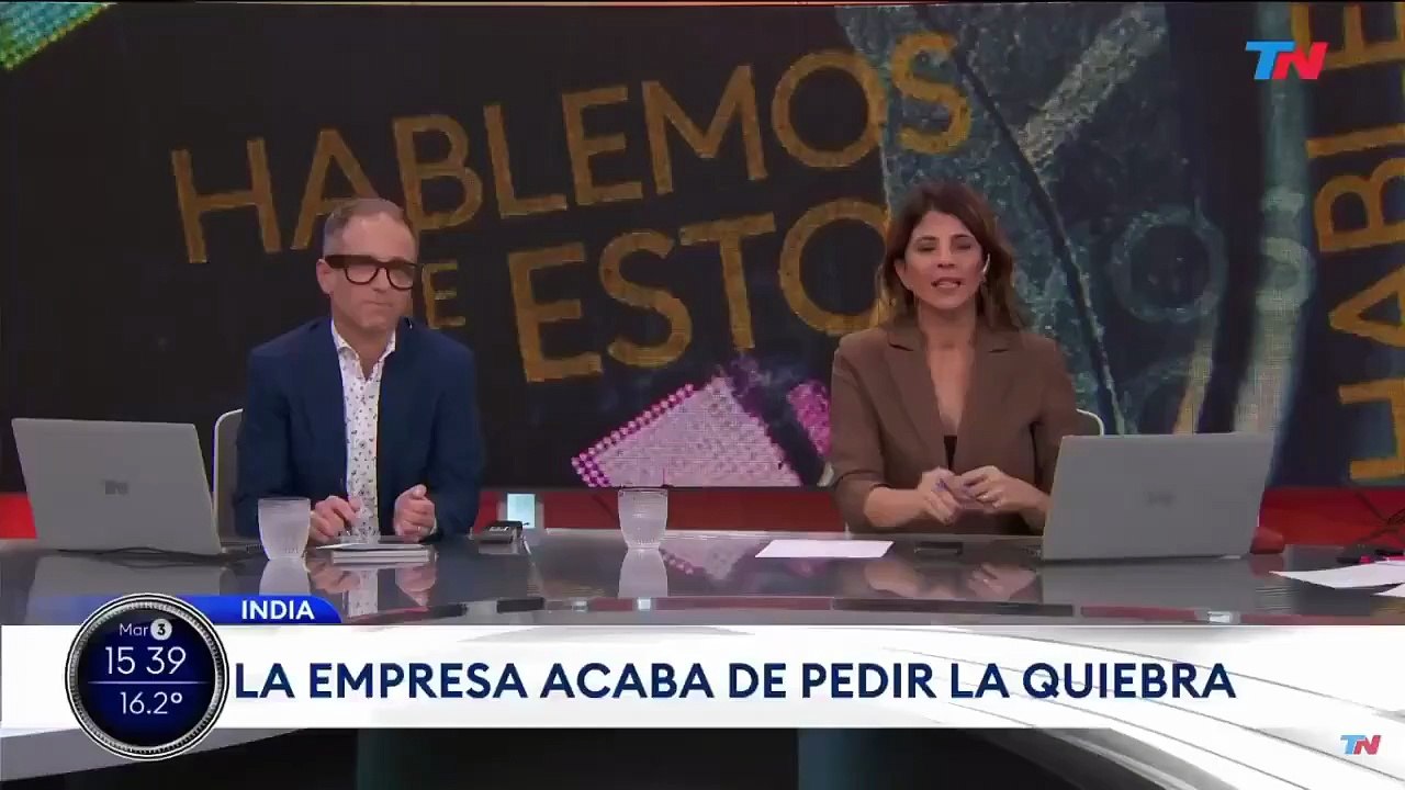 El terrible exabrupto en vivo en TN: "Pauta"