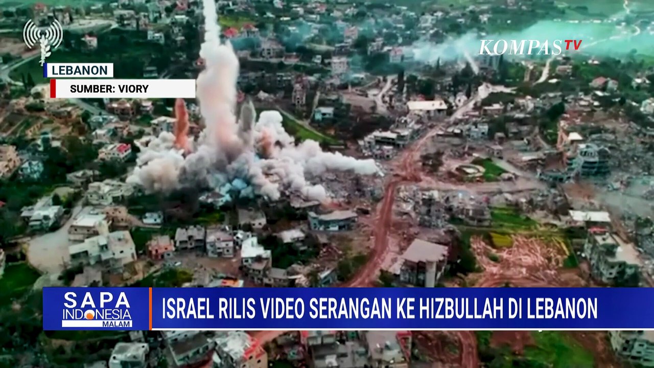 Israel Rilis Rekaman Serbuan ke Lebanon Selatan, Klaim Target Posisi Hizbullah | SAPA MALAM