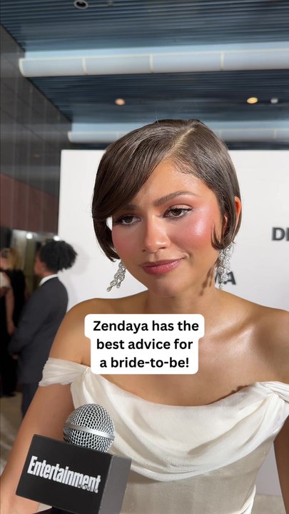 Zendaya has the Best Wedding Advice