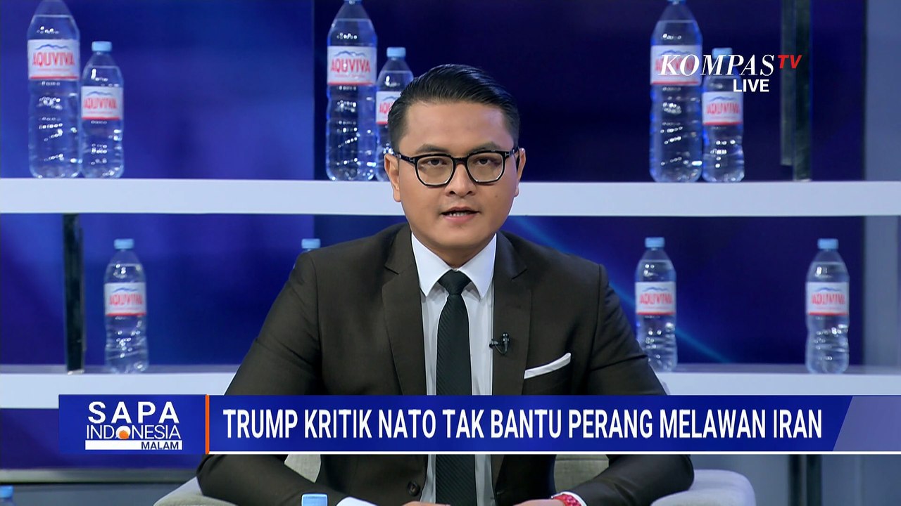 Donald Trump Kritik NATO soal Dukungan Perang Iran, Soroti Pengamanan Selat Hormuz | SAPA MALAM