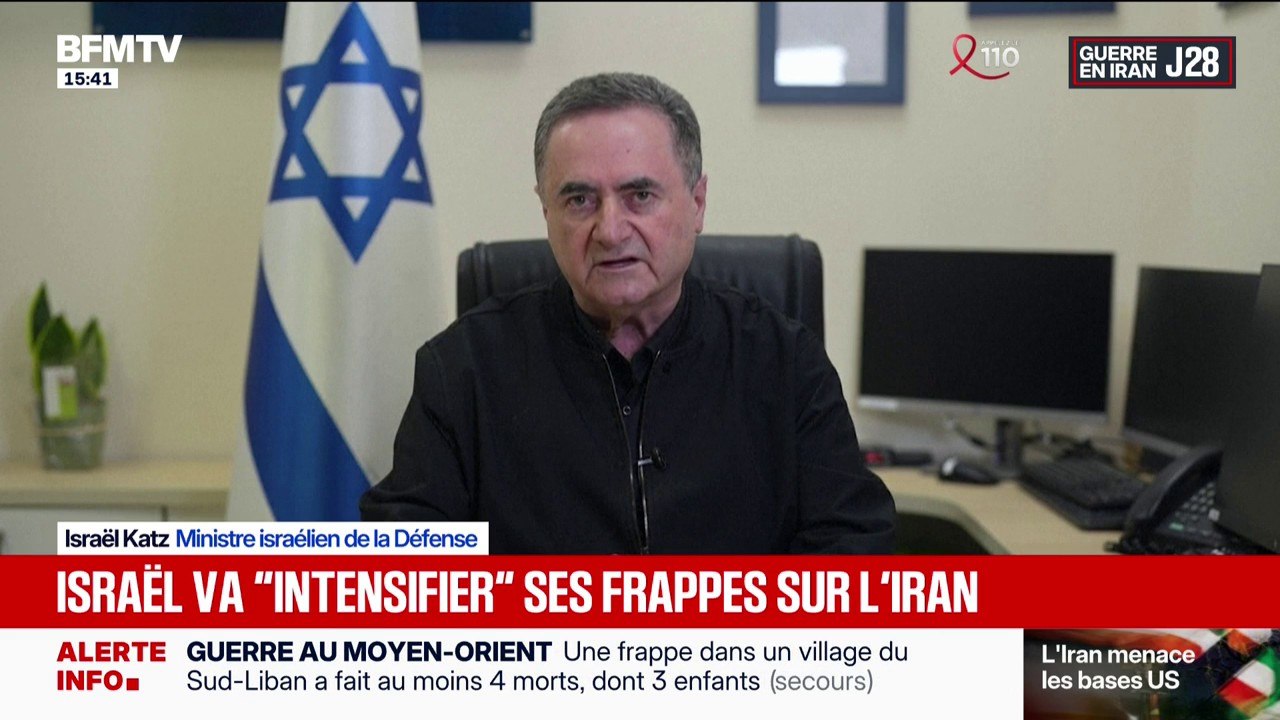 Israël annonce "intensifier" ses frappes sur l'Iran pour faire cesser les tirs de missiles