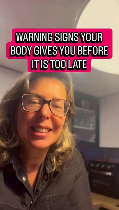 WARNING SIGNS YOUR BODY GIVES YOU BEFORE IT IS TOO LATE