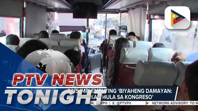 House of Representatives launches ‘Biyaheng Damayan: Libreng Sakay mula sa Kongreso,’ offering free rides to commuters