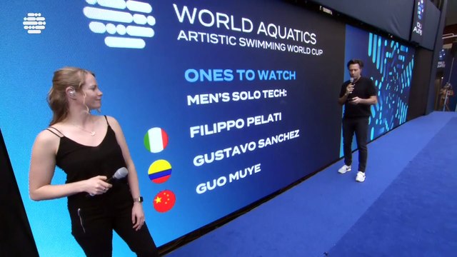Coupe du monde de natation artistique - Solo technique hommes