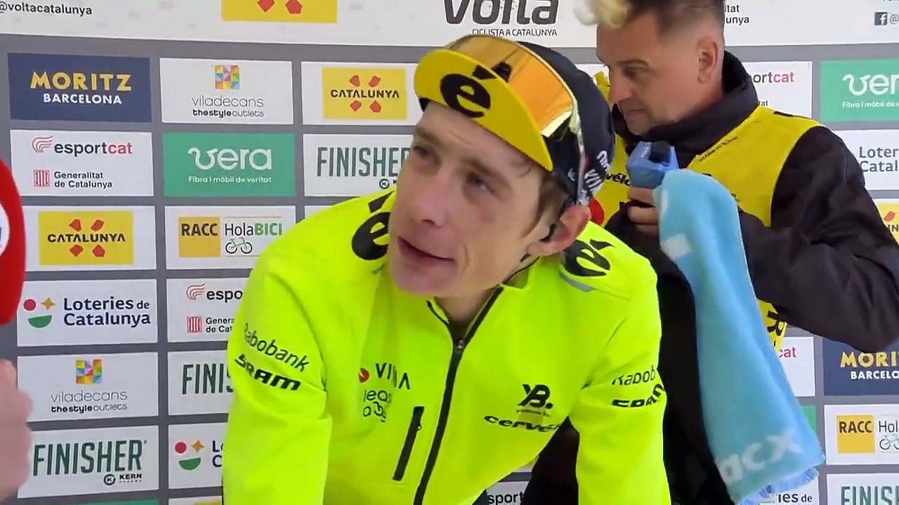 Tour de Catalogne 2026 - Jonas Vingegaard : "J’aime gagner de grandes courses, c’est pour ça que je suis ici"