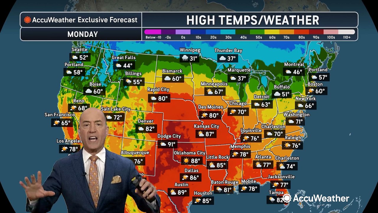 Heat and storms return early next week