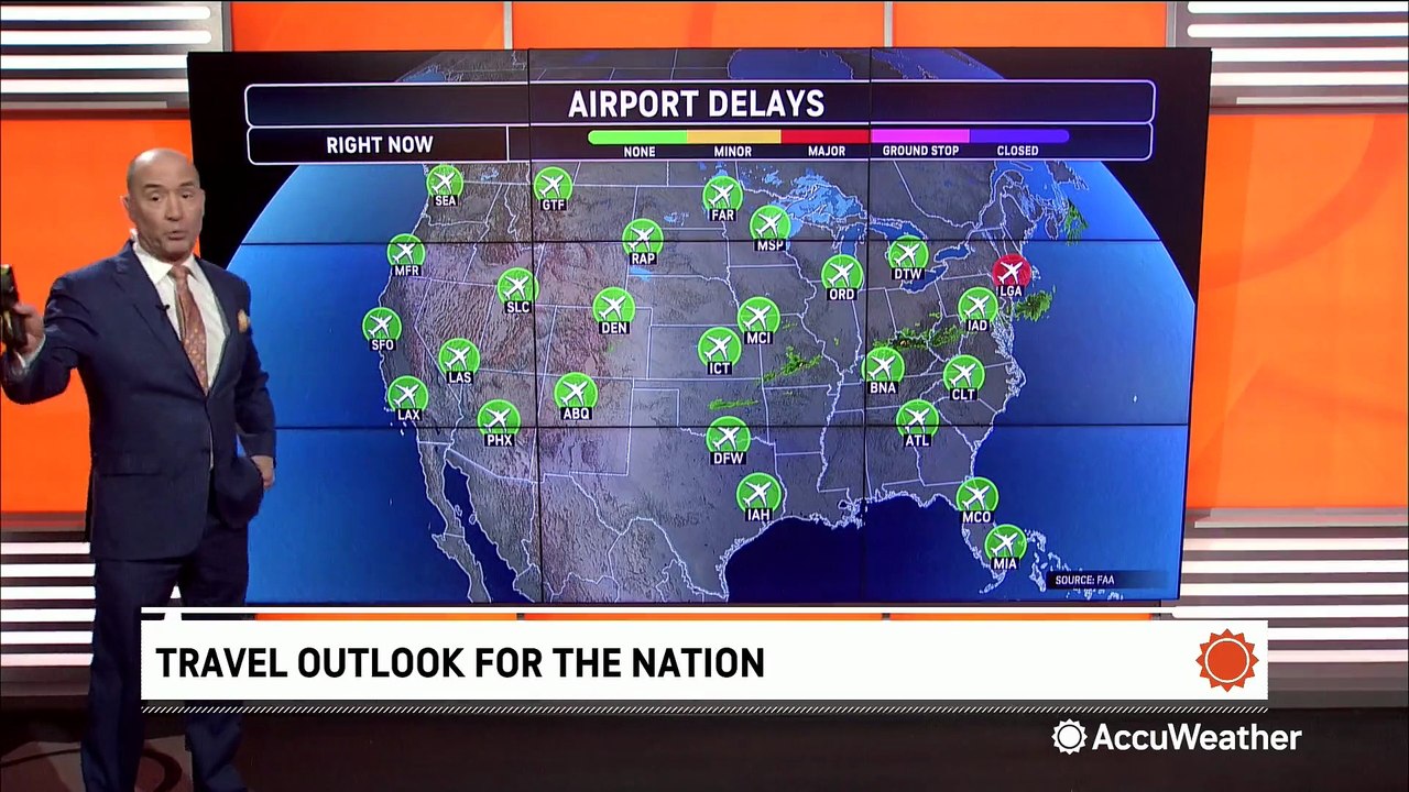Here's your travel forecast for March 27