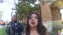 Bodycam Shows Woman Losing Control During Investigation