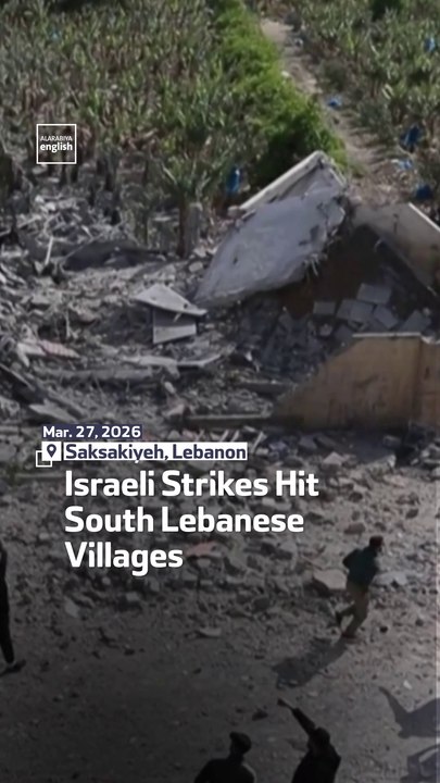 Israeli Strikes Hit South Lebanese Villages