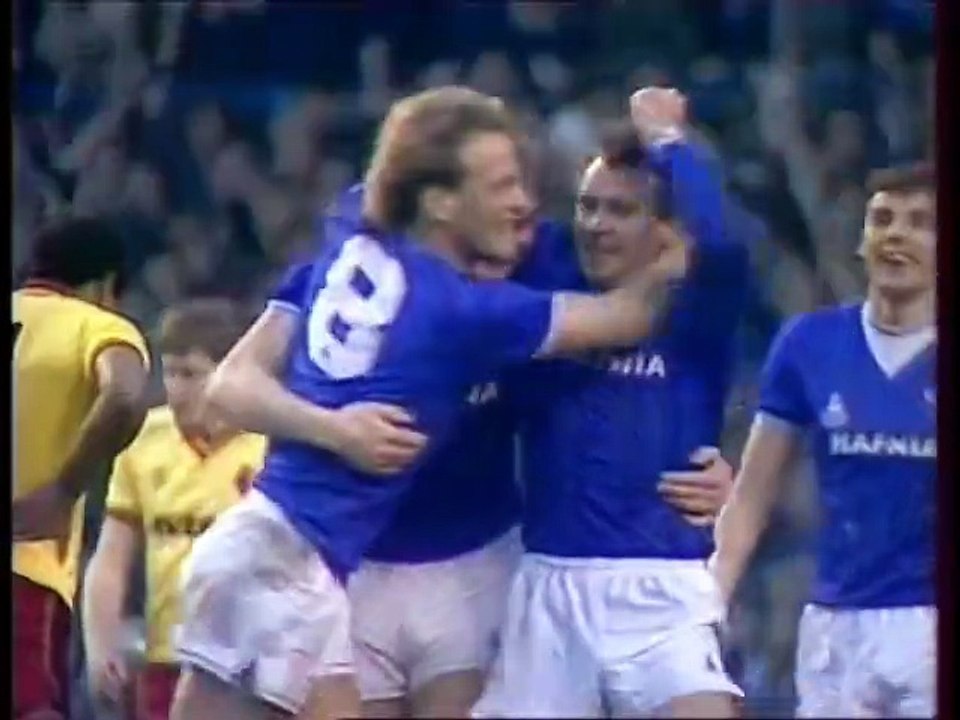 EVERTON - WATFORD - 1985 - SAISON 1984/1985 -