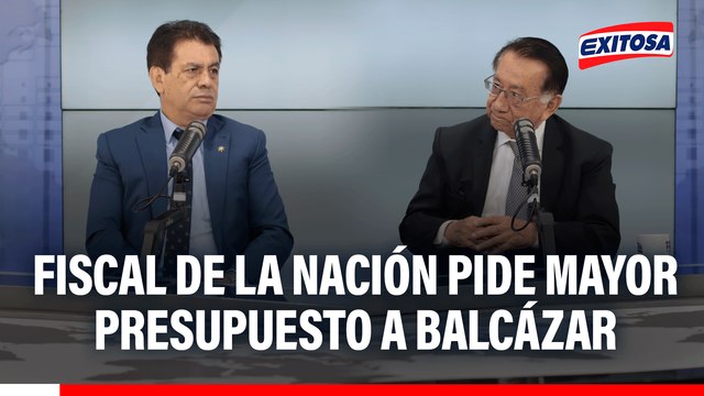 Tomás Gálvez pide a José Balcázar atender demandas a la Fiscalía sobre presupuesto que recibe