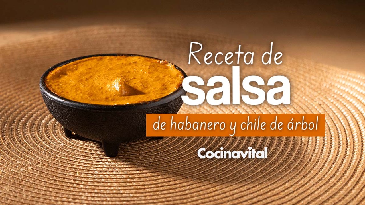 Cómo hacer salsa de habanero y chile de árbol