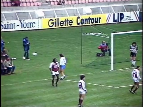 AUXERRE - METZ - 1985 - SAISON 1984/1985 -