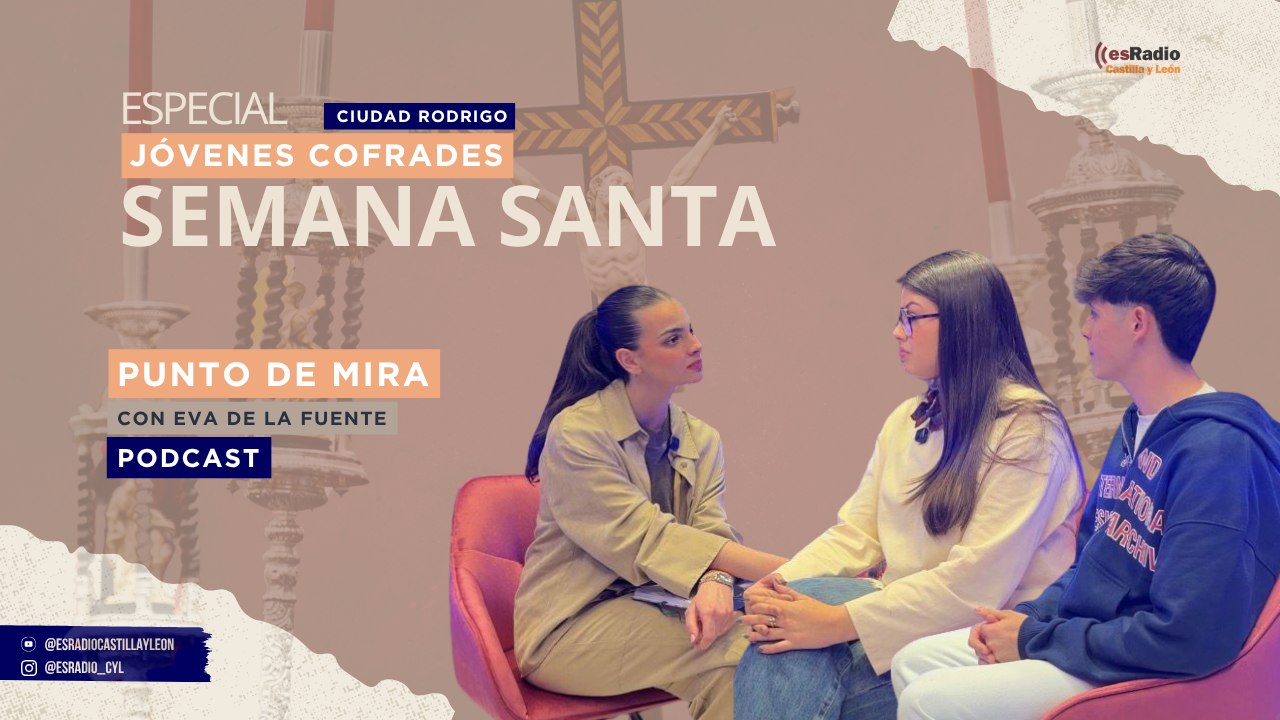 Jóvenes Cofrades en Salamanca. Rubén Sierra y Lucía Arnáez