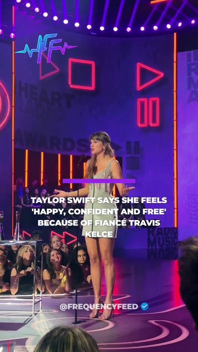 Taylor Swift gave her fiancé Travis Kelce a sweet shoutout