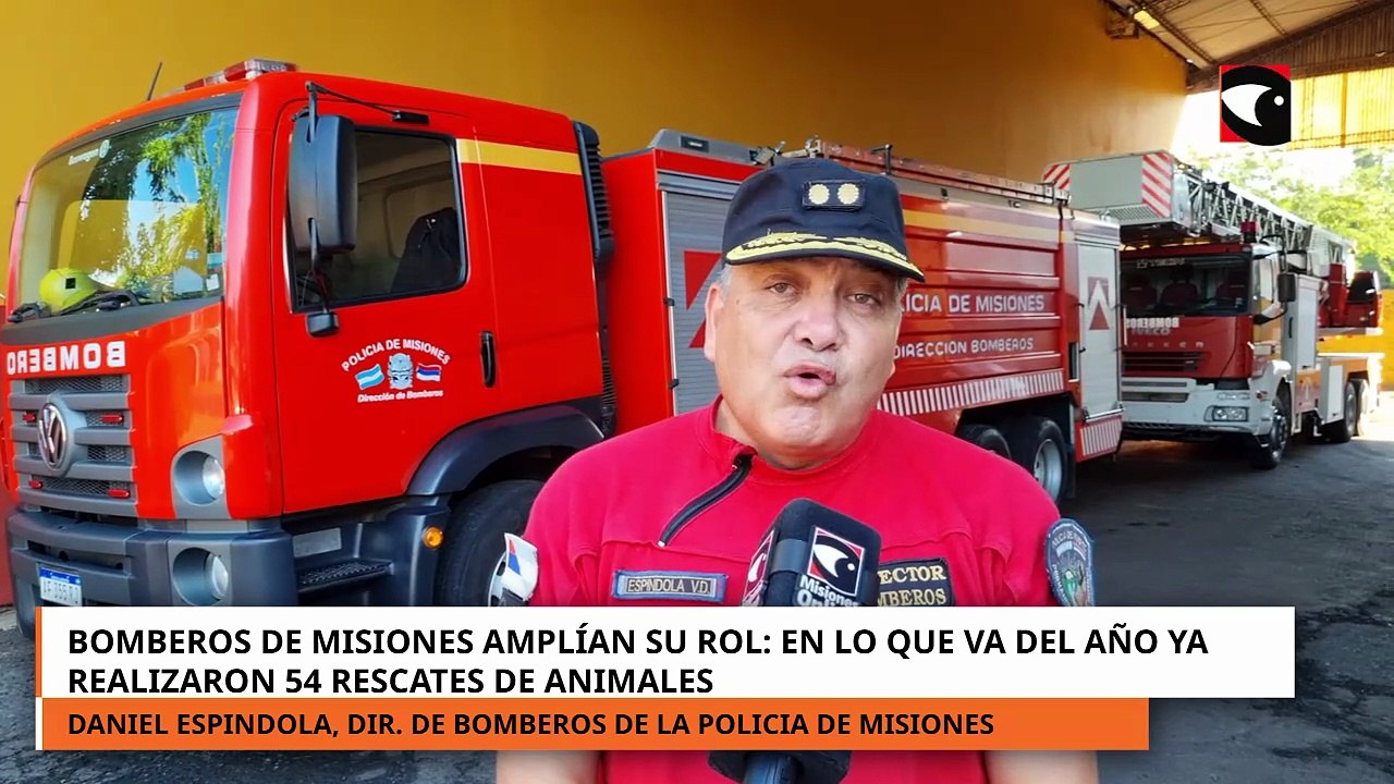 En lo que va del año los bomberos realizaron 54...